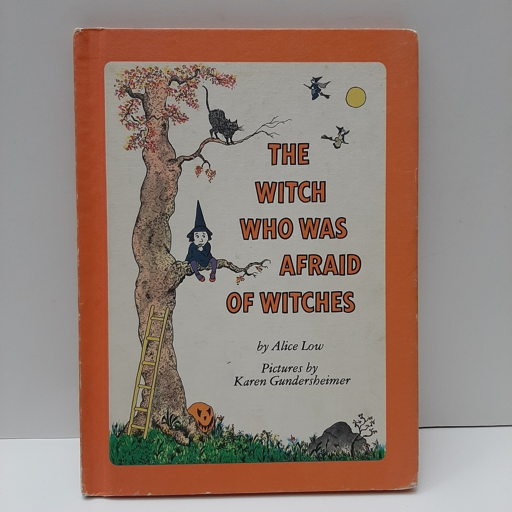 π 1978 Vintage The Witch Who Was Afraid of Witches Kids HC Book - Picture 2 of 15